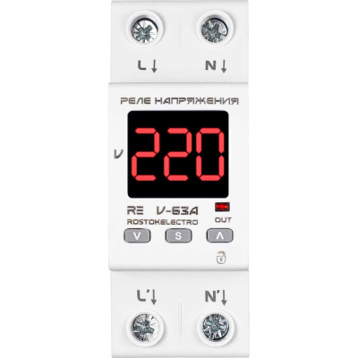 Реле напряжения ROSTOKELECTRO RE 46-251
