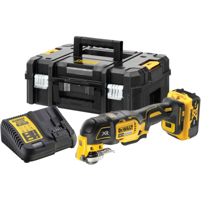 Аккумуляторный реноватор DEWALT DCS356P1, 18В, 20000 кол/мин, с АКБ 5 Ач и ЗУ, в кейсе TSTAK