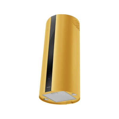 MEFERI TUBE40GOLD ISLA COMFORT PLUS — это мощная и стильная цилиндрическая островная вытяжка