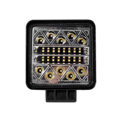 Маяк Крал 10-30 V,d=42mm, желтый цвет квадратный 3808