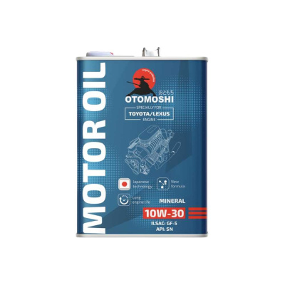 Моторное масло Otomoshi for TOYOTA/LEXUS SN 10W-30 ж/б 1л