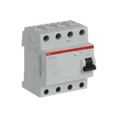 Выключатель дифференциального тока 4 модуля ABB FH204
