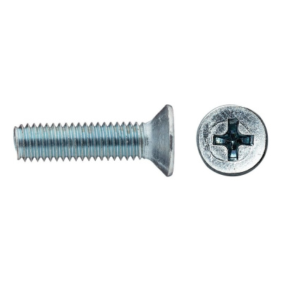 Винт ОПМ DIN 967 Ph М3х14 4.8 zn 1000 шт