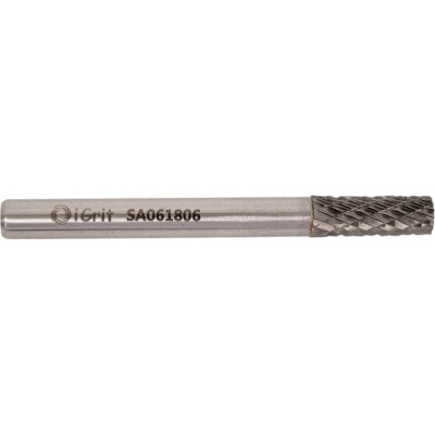 Бор-фреза твердосплавная iGrit SA 10x20x6 DOUBLE CUT