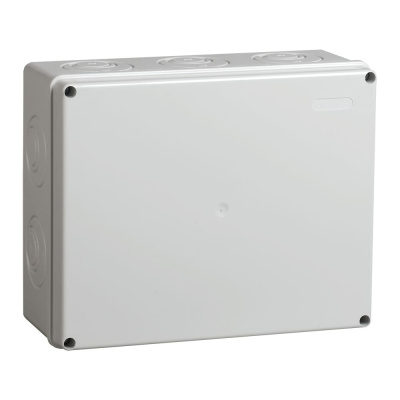 Распаячная коробка IEK км41271 о/п 240x195x90мм ip44 серая