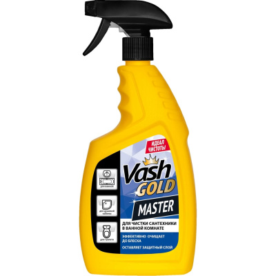 Средство для чистки сантехники VASH GOLD Master 750 мл