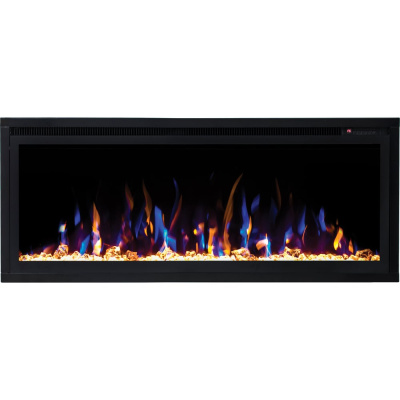 Электрокамин RealFlame SAPHIR-S 42 - горизонтальный сверхширокий очаг в стиле хай-тек