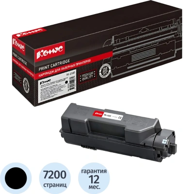 Картридж лазерный Комус TK-1160 чер. для Kyocera EcosysP2040dn/P2040dw