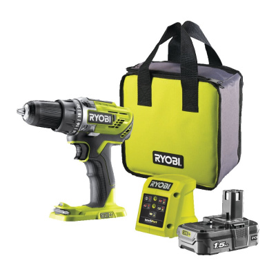 Компактная дрель-шуруповерт Ryobi R18DD3-115S 5133005301