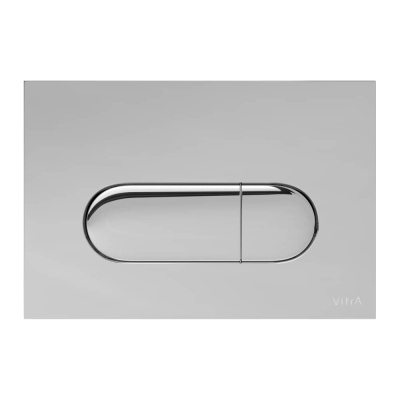 Панель смыва Vitra Root Round, хром 740-2280