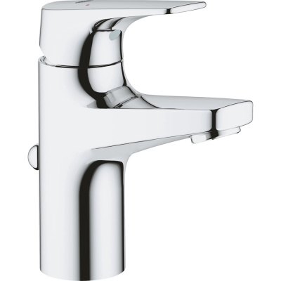 Смеситель для раковины Grohe BauFlow со сливным гарнитуром S-Size