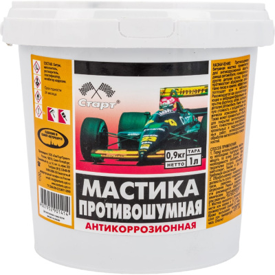 Противошумная мастика СТАРТ 1 л пэ
