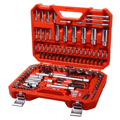 Набор инструментов JTC 1/4", 1/2" 6-гранный (в кейсе) 114 предметов, H114C