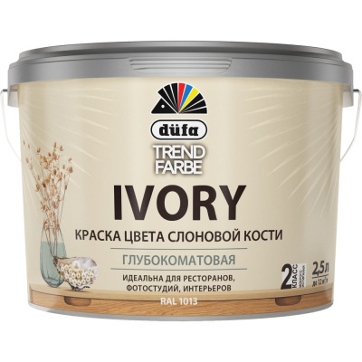 Воднодисперсионная краска Dufa TREND FARBE IVORY