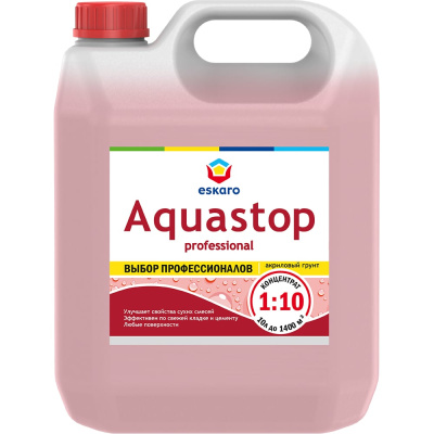 Грунт Eskaro Aquastop Prof 10 л