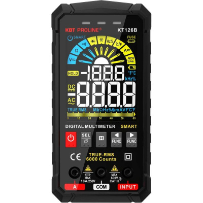 Цифровой мультиметр КВТ SMART KT 126В PROLINE