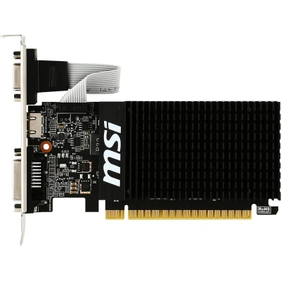 Видеокарта MSI GT 710 2GD3H LP DVIx1 HDMIx1 CRTx1 Low profile