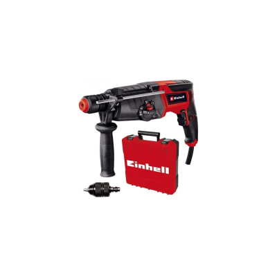 Перфоратор Einhell te-rh 950 5f,sds-plus,950вт,2ск,0-1200/2600об/мин,28мм,3дж,2 патрона