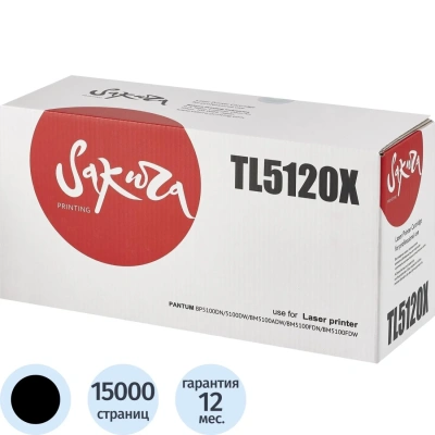 Картридж лазерный Sakura TL-5120x для Pantum BP5100