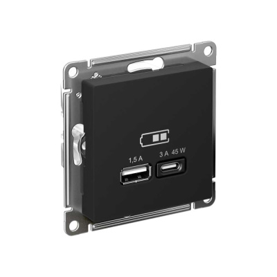 Розетка Systeme Electric USB ATLASDESIGN ATN001029