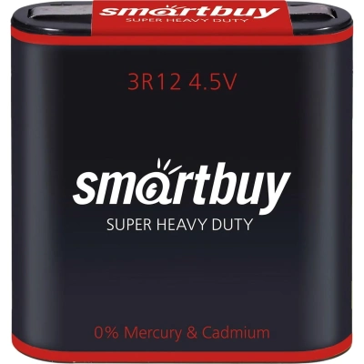Батарейка Smartbuy солевая 3R12/1S 1шт/бл (SBBZ-3R12-1S)