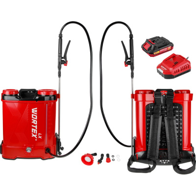 Опрыскиватель ранцевый аккумуляторный LX KS 1220-1 Li ALL1 XLT SET 2335133 WORTEX
