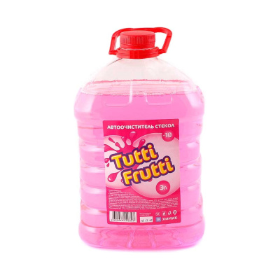 Жидкость в бачок омывателя Fin joy TUTTI FRUTTI -10 ПЭТ 3 л