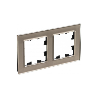 Двухместная рамка Systeme Electric AtlasDesign Nature ATN320502