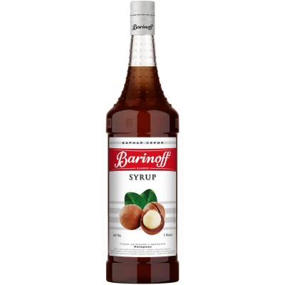 Сироп Barinoff макадами, 1л 6шт/уп