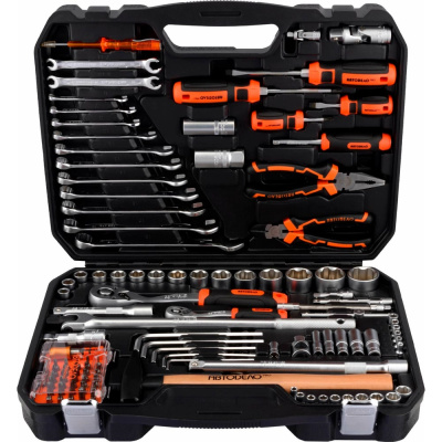 Набор инструмента АвтоDело PRO 1/2DR, 1/4DR 110 предметов
