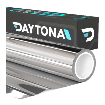Пленка Daytona Серебряная 15% 0,75x3м, зеркальная, архитектурная