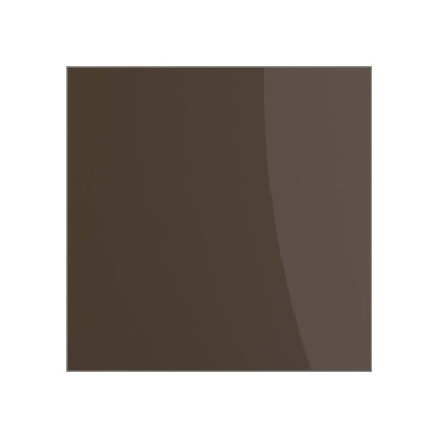 Панель декоративная DICITI AEON D100/125 мм, 179х179 мм, стекло Lacobel brown natural PAGL4/5 Brown Natural