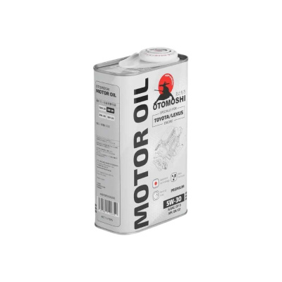Моторное масло Otomoshi for TOYOTA/LEXUS PREMIUM SN/CF 5W-30 ж/б 1л