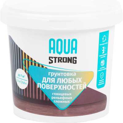 Грунтовка Aquastrong для любых поверхностей 1,0 кг