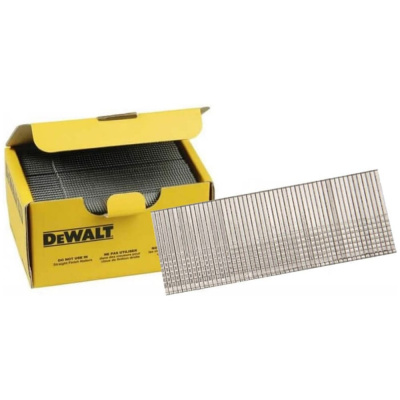 Гвозди для нейлера Dewalt 18Ga, прямая шпилька, 1.25/35мм, оцинк. 5000 шт/пач