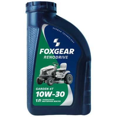 Моторное масло FOXGEAR RENODRIVE GARDEN 4T 10W-30, 1 л