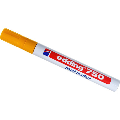 Универсальный маркер Edding 750, цвет чернил— желтый