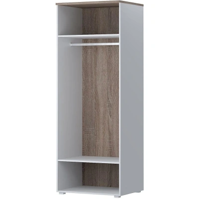 Корпус гардероба Комус Мебель К-Loft 241H002 786х616х2106 сонома темн/белый