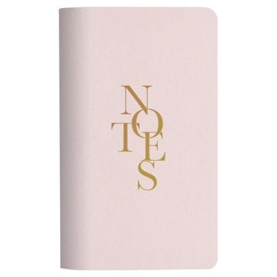 Бизнес-блокнот 130х210мм 48л.линия,скрепка,Be Smart Notes розов,N3648