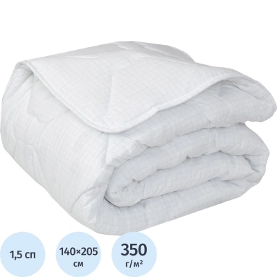 Одеяло 140х205 см, CARBON FORCE, 350 г. пэ микроволокно, микрофибра