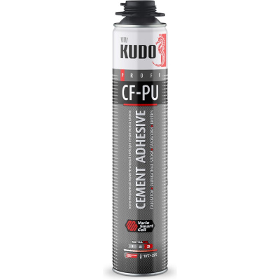 Конструкционный полиуретановый клей для строительных блоков KUDO CEMENT ADHISIVE PROFF KUPP10UCMT