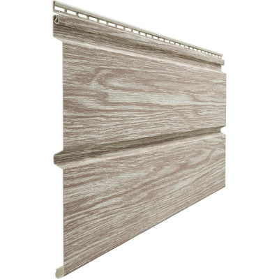 Сайдинг Docke Lux D6S (брус; орех)