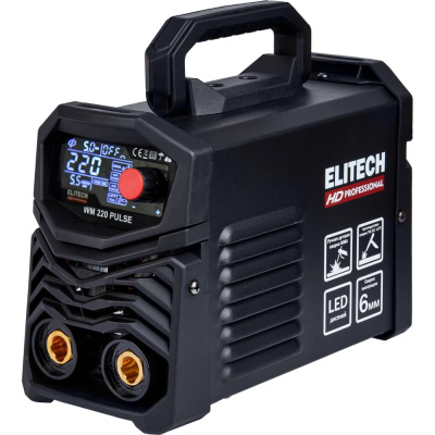 Инверторный сварочный аппарат Elitech HD WM 220 Pulse 204468