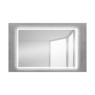 Зеркало с встроенным светильником и сенсорным выключателем BelBagno