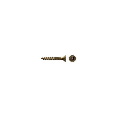 Конструкционные саморезы КРЕП-КОМП потай, Torx, желтый цинк, 3.5x30 мм, 500 шт. скт3530