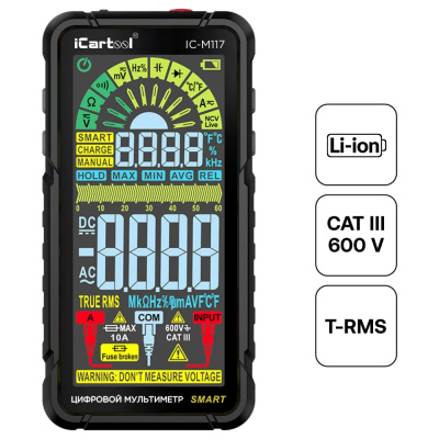 iCartool IC-M117 — интеллектуальный цифровой мультиметр