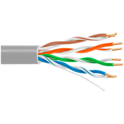 Кабель витая пара 5Bites utp / solid / 5e / 24awg / cca/ pvc / 305m