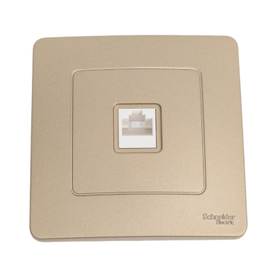 Компьютерная розетка Systeme Electric Blanca внутр Титан RJ45 SE