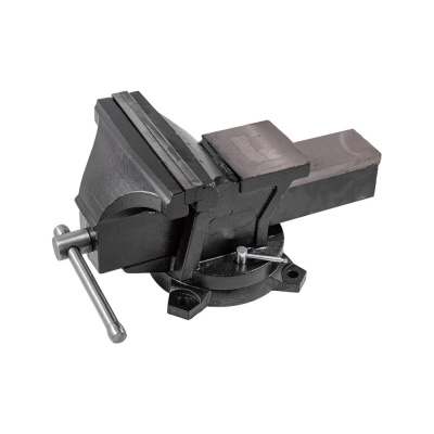 Тиски слесарные настольные поворотные с наковальней 250 мм от бренда FORSAGE – профессиональный инструмент для надежной