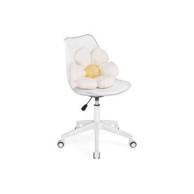 Стул с подушкой Woodville kolin clear/white